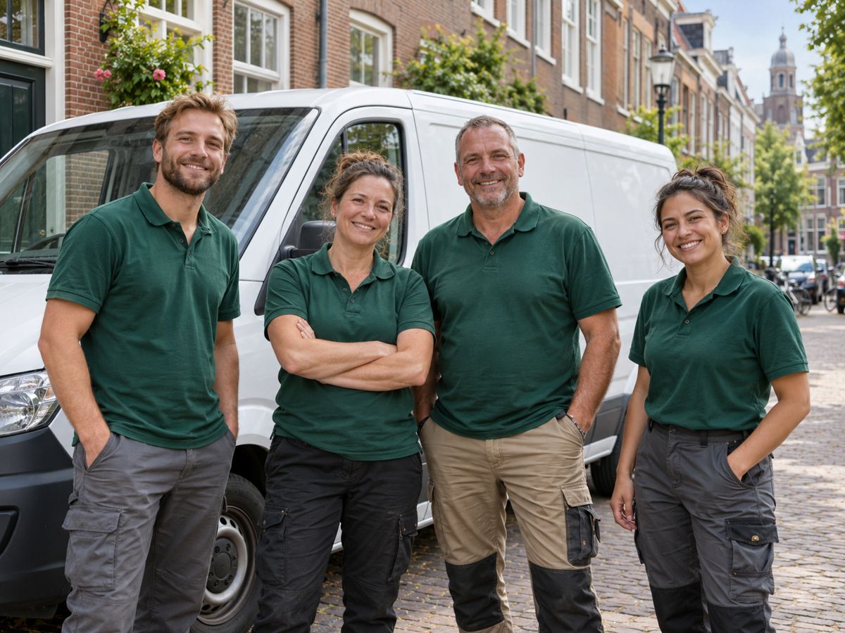 Het team van Woningontruiming Altijd Goed